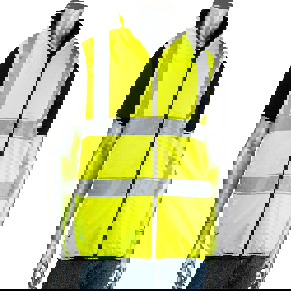 Jackets & Coats; Garment Style: Vest ; Size: Large ; Garment Type: Waterproof ; Gender: Men ; Material: Polyester ; Closure Type: Zipper